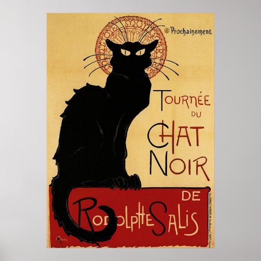 CHAT NOIR POSTER (Vorne)
