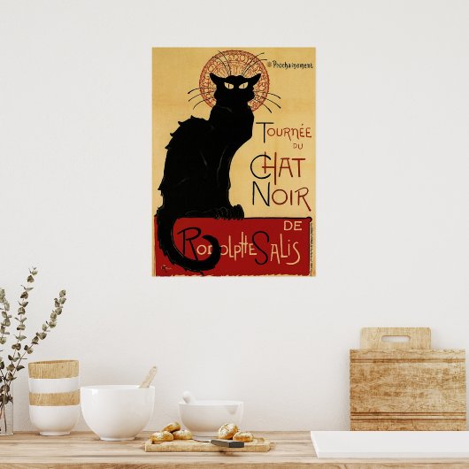 CHAT NOIR POSTER (Küche)