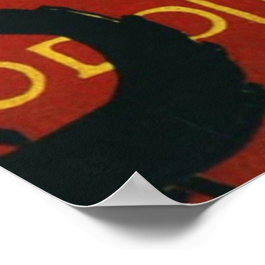 Chat Noir Poster (Ecke)