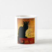 Chat Noir - Schwarze Katze Kaffeetasse (Mittel)
