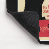 Chat Noir~Schwarze Katze Mousepad (Ecke)