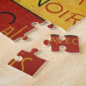 Chat Noir - Schwarze Katze Puzzle (Seite)