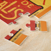 Chat Noir Steinlen Belle Epoque Vintage Kunst Puzzle (Seite)