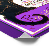 Chat Noir, Steinlen Fine Art, Poster (Ecke)