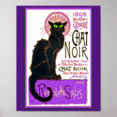 Chat Noir, Steinlen Fine Art, Poster (Vorne)