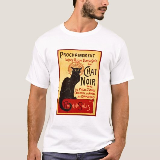 CHAT NOIR T-Shirt (Vorderseite)