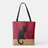Chat-Noir Taschen-Tasche Tasche (Rückseite)