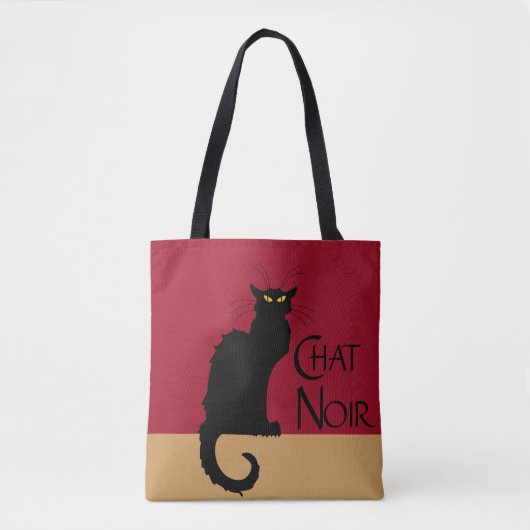 Chat Noir Tragetasche Tasche (Vorderseite)