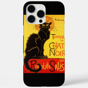 Chat Noir Vintag Retro Belle Epoque Vintage Katze iPhone 16 Pro Max Hülle
