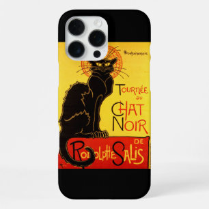 Chat Noir vintage Retro Belle Epoque Vintage Katze iPhone 16 Pro Max Hülle