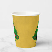 Chat Noir Weihnachtspapier Teller Pappbecher (Links)