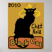 Chat Nola, Black Cat, 2010 Poster (Vorne)