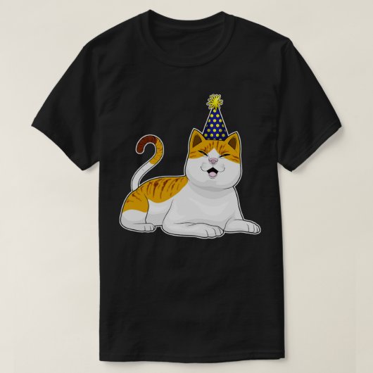 Chat Party Party Hut T-Shirt (Design vorne)