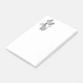 Chat Post-it Klebezettel (angewinkelt)