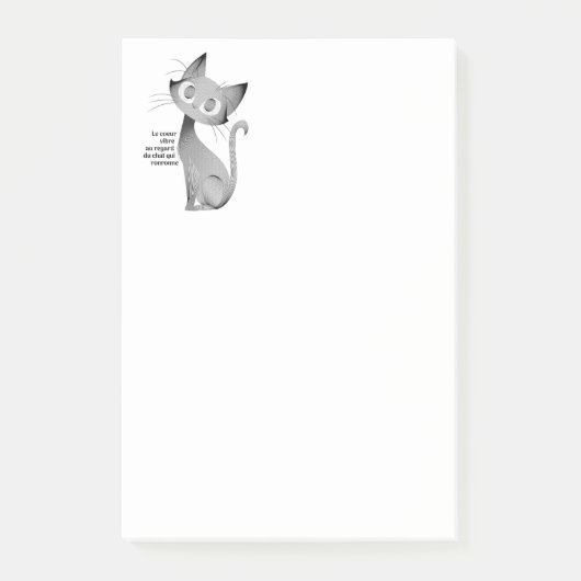 Chat Post-it Klebezettel (Vorderseite)