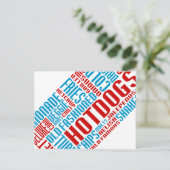 Chat Postkarte (Stehend Vorderseite)