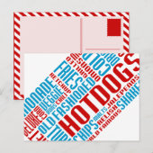 Chat Postkarte (Vorne/Hinten)