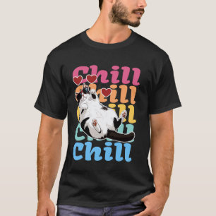 Chat Relax u2013 Entspannende Atmosphäre Glücklich T-Shirt