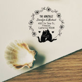 Chat-Rücksendeadresse, Blume Gummistempel