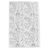 Chat Scan Mittlere Geschenktüte (Vorderseite)