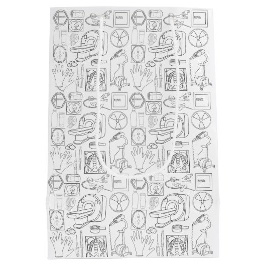 Chat Scan Mittlere Geschenktüte (Rückseite)