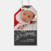 Chat Scroll Schriftart Personalisiert Geschenkanhänger (Vorderseite)
