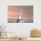 Chat-Segeln Poster (Küche)