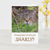 Chat-Spaß wird gut Karte (Gelbe Blume)