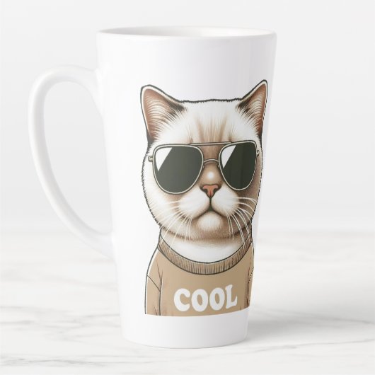 Chat-Stil Milchtasse (Links)