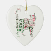 Chat-Textentwurf Keramikornament (Rechts)