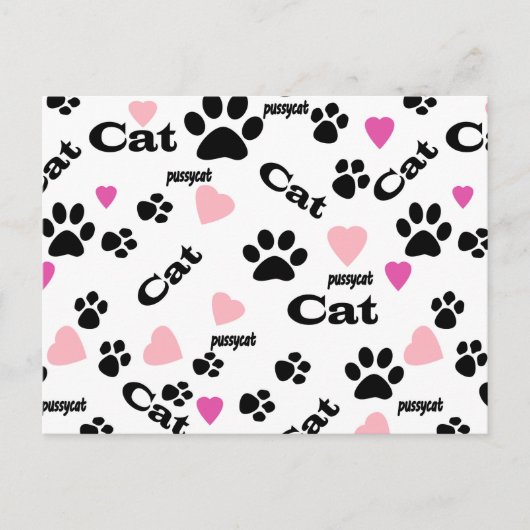 Chat Tracks Einladungspostkarte (Vorderseite)