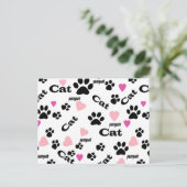 Chat Tracks Einladungspostkarte (Stehend Vorderseite)