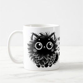 Chat überdenken kaffeetasse