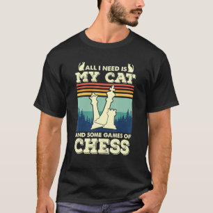 Chat- und Schachspieler T-Shirt