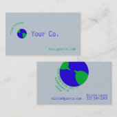 Chat Visitenkarte (Vorne/Hinten)