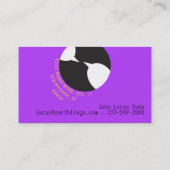 Chat Visitenkarte (Rückseite)