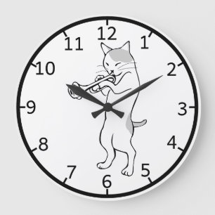 Chat Wall Clock Große Wanduhr