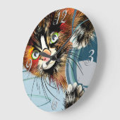 Chat Wall Clock Große Wanduhr (Winkel)