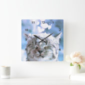 Chat Wall Clock Quadratische Wanduhr (Zuhause)