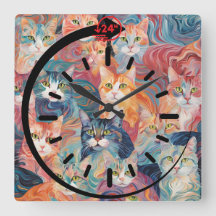 Chat Wall Clock