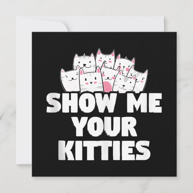 Chat Zeige mir deine Kätzchen (Vorderseite)