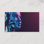 Chatbot Company für künstliche Intelligenz Visitenkarte (Rückseite)