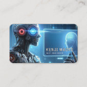 🤖 Chatbot Developer Conversation AI Engineer NLP Visitenkarte (Vorderseite)