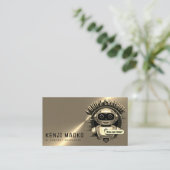 🤖 Chatbot Developer Conversation AI Engineer NLP Visitenkarte (Stehend Vorderseite)