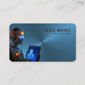 🤖 Chatbot Developer Conversation AI Engineer NLP Visitenkarte (Vorderseite)