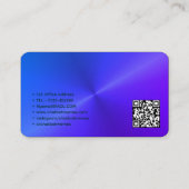 🤖 Chatbot Developer Conversation AI Engineer NLP Visitenkarte (Rückseite)