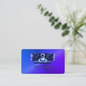 🤖 Chatbot Developer Conversation AI Engineer NLP Visitenkarte (Stehend Vorderseite)