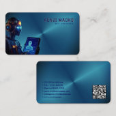 🤖 Chatbot Developer Conversation AI Engineer NLP Visitenkarte (Vorne/Hinten)