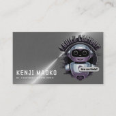 🤖 Chatbot Developer Conversation AI Engineer NLP Visitenkarte (Vorderseite)