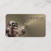 🤖 Chatbot Developer Conversation AI NLP Engineer Visitenkarte (Vorderseite)